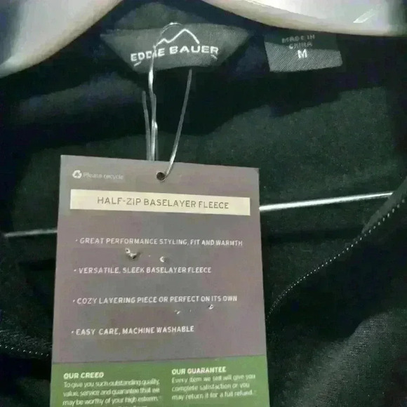 eddie bauer baselayer fleece - Picture 3 of 3